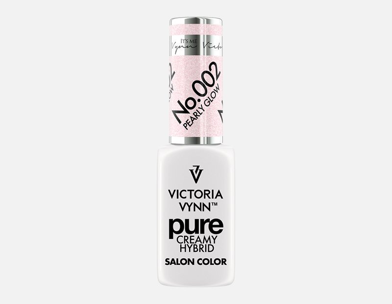 Victoria Vynn Pure Creamy Hybrid 002 Pearly Glow 8ml Victoria Vynn Pure Creamy Hybrid 002 Pearly Glow 8ml