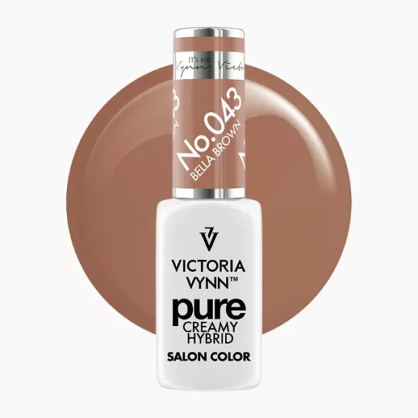 Victoria Vynn Pure Creamy Hybrid 043 Bella Brown 8ml
