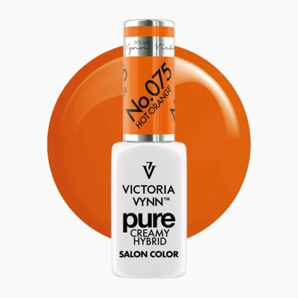 Victoria Vynn Pure Creamy Hybrid 075 Hot Orange 8ml
