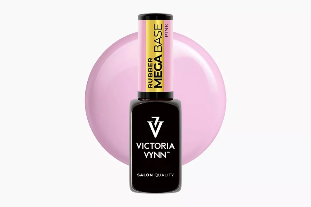 Victoria Vynn Mega Base Gel Polish Pink Hard & Long Nails 8ml Victoria Vynn Rubber Mega Base Gel Polish Pink Hard & Long Nails 8ml