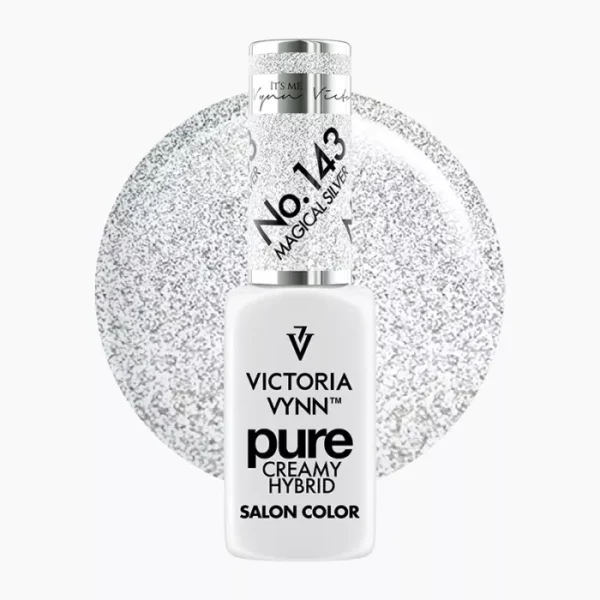 Victoria Vynn Pure Creamy Hybrid 143 Magical Silver 8ml Expire Date 05/2026