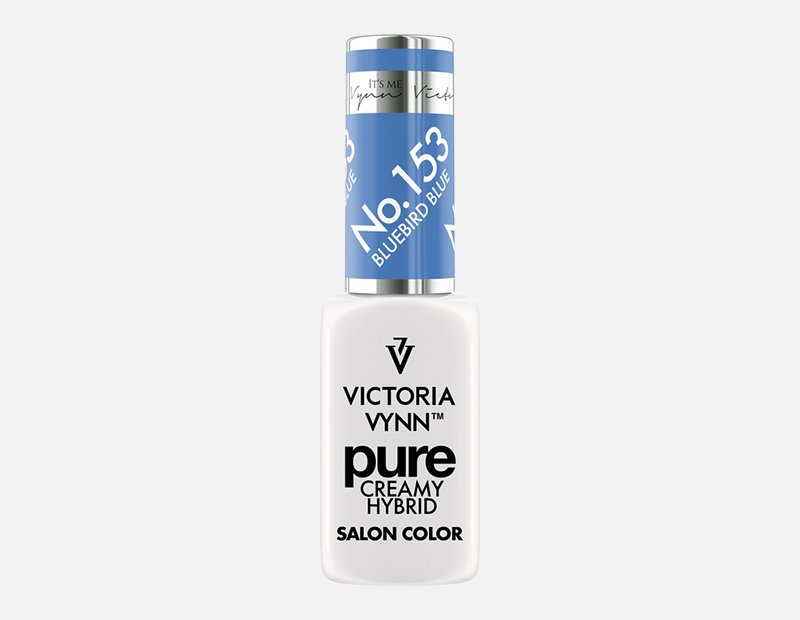 Victoria Vynn Pure Creamy Hybrid 153 Bluebird Blue 8ml Victoria Vynn Pure Creamy Hybrid 153 Bluebird Blue 8ml