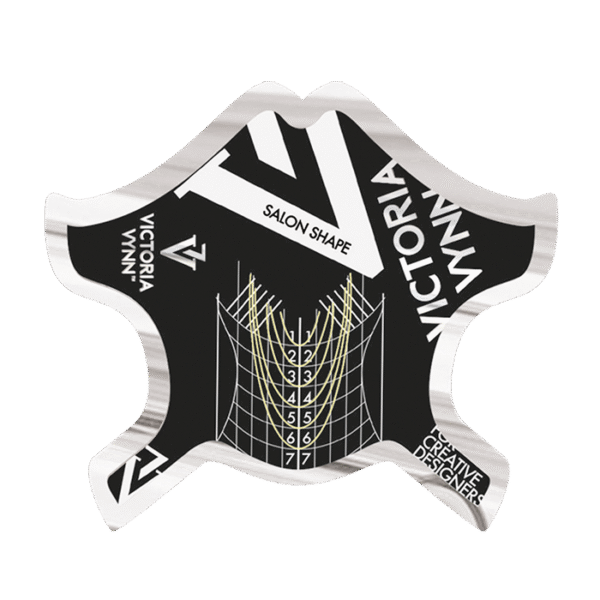 Victoria Vynn Nail Forms Black 100pcs