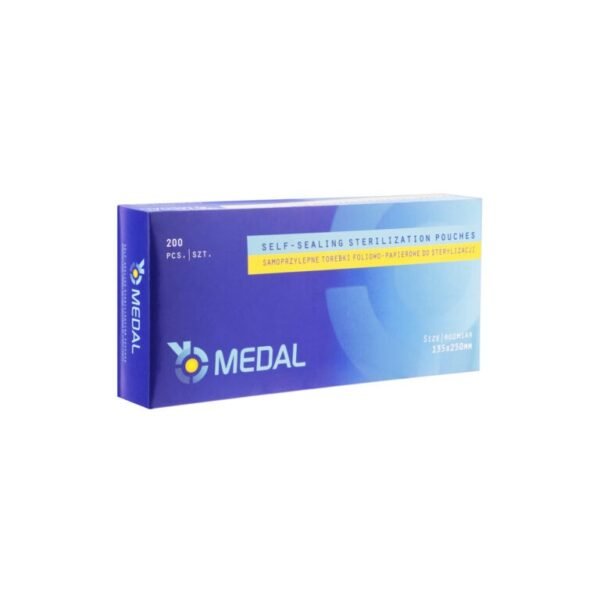 Medal Sterilization Pouches 135mm X 250mm 200pcs