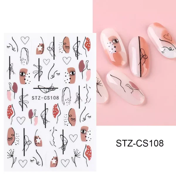 Nail Stickers CS108