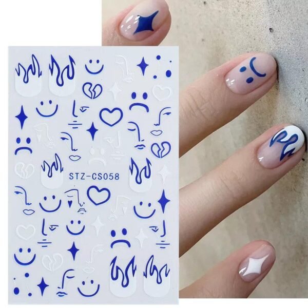 Nail Stickers CS058