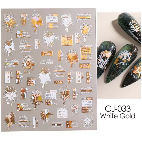 Nail Stickers CJ-033