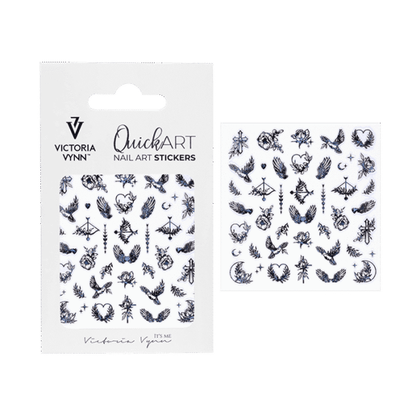 Victoria Vynn Quick Art Nail Stickers 01 Medium