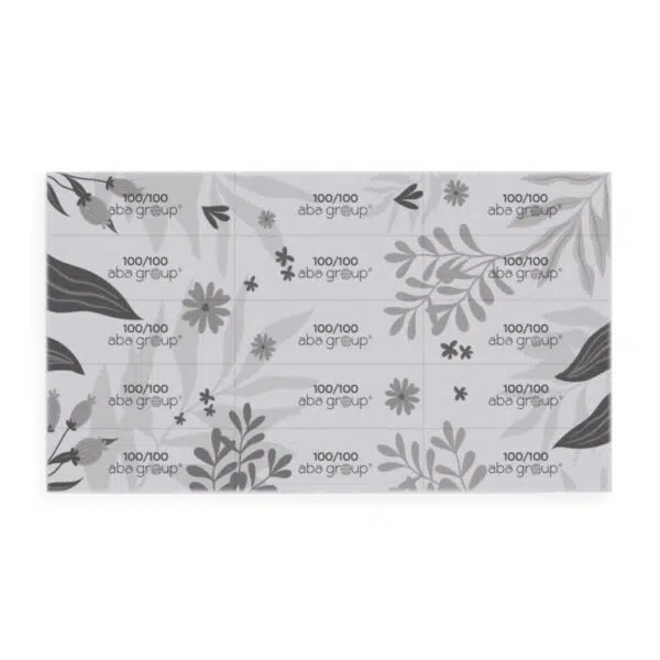 Aba Group Tear Off Buffer Block Flowers 100100 Saver Pack 45pcs