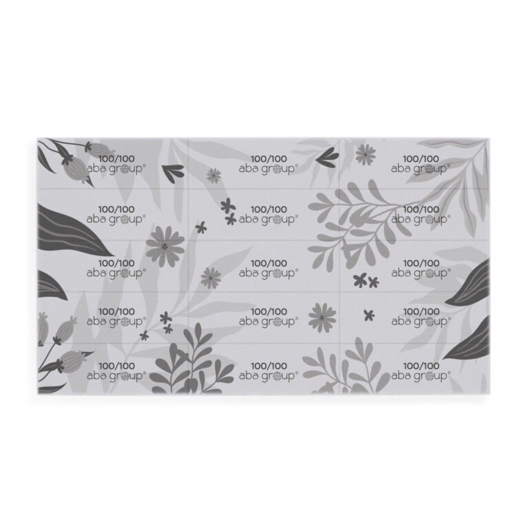 Aba Group Tear Off Buffer Block Flowers 100100 Saver Pack 45pcs