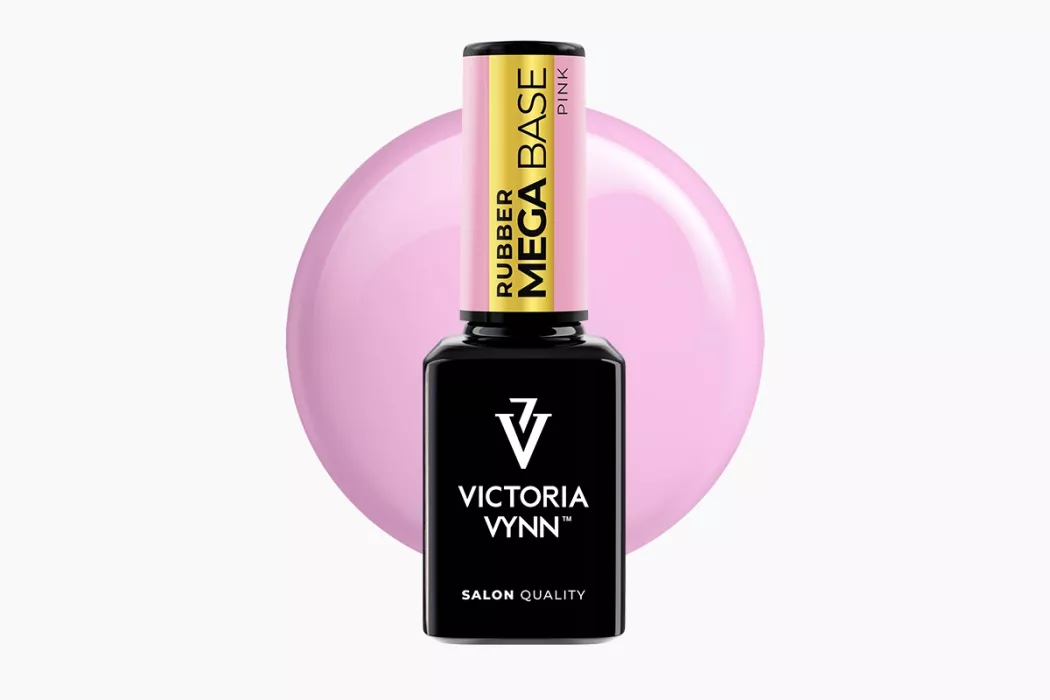 Victoria Vynn Rubber Mega Base Gel Polish Pink Hard & Long Nails 15ml Victoria Vynn Rubber Mega Base Gel Polish Pink Hard & Long Nails 15ml