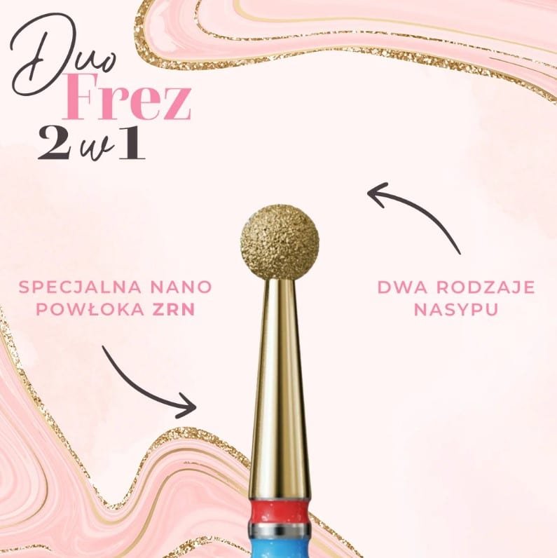 IQ Nails - Diamond Drill Bit - Ball DuoFrez V104.001.FM.025_ZRN ZRN IQ Nails - Diamond Drill Bit - Ball DuoFrez V104.001.FM.025_ZRN ZRN