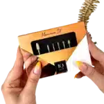 Iq Nails Expert Gold Power Set Set Of 6 Drills For Hybrid Gel Acrylic And Cuticles