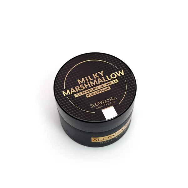 Slowianka Milky Marshmallow Cover Builder Gel Non Leveling 15g1