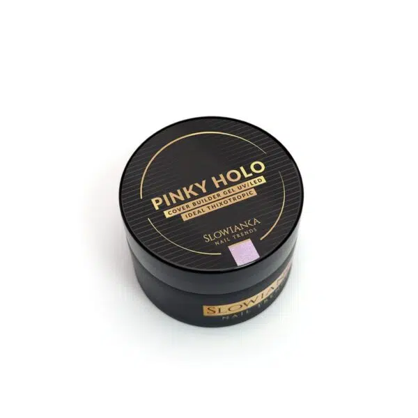 Slowianka Pinky Holo Cover Builder Gel - Ideal Tixotropic 15g