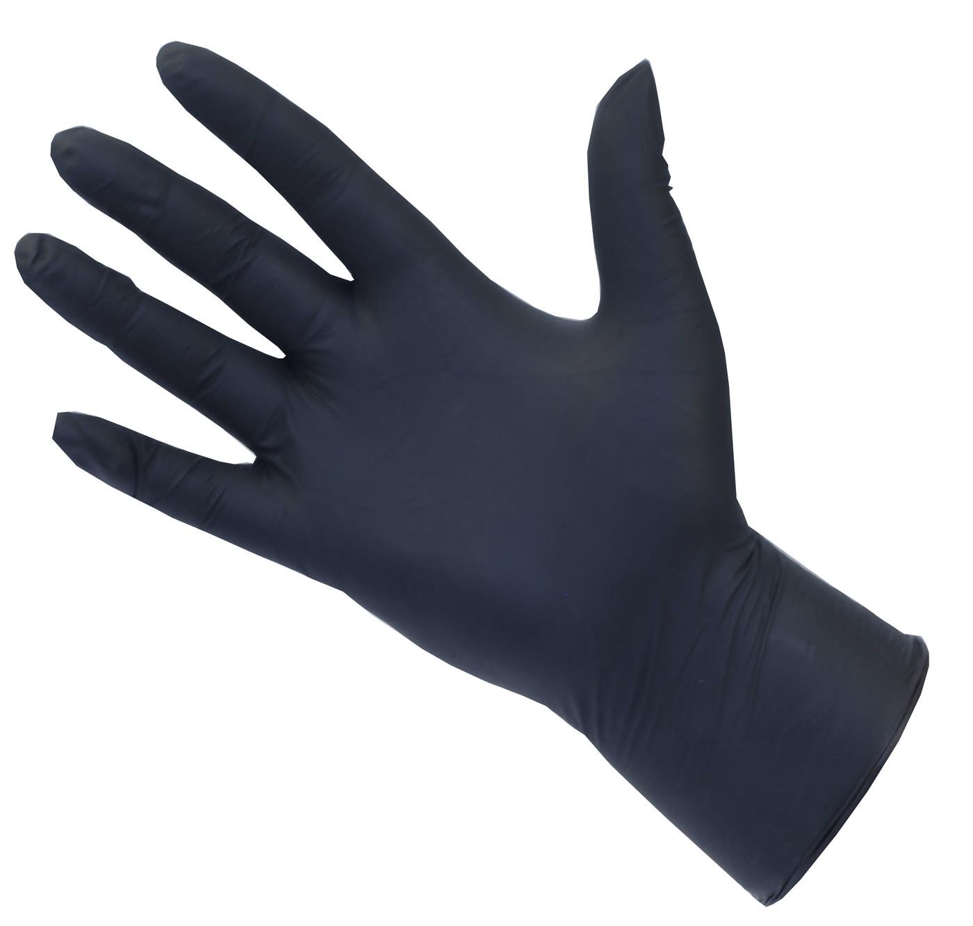 Pro UltraFlex Black Powder Free Nitrile Gloves - Small x 100