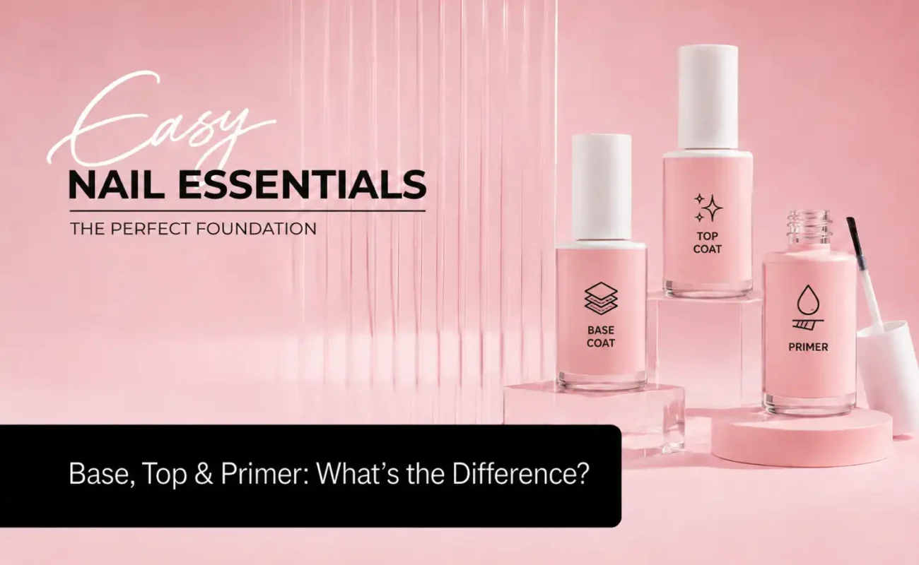 Base, Top & Primer: What's the Difference? | Design4Nails UK