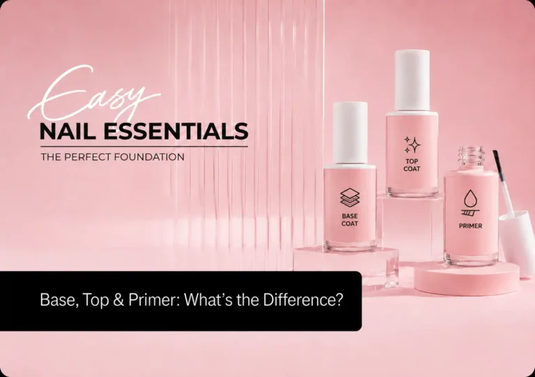 Base, Top & Primer: What's the Difference? | Design4Nails UK