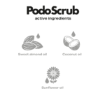 PodoScrub - Sugar scrub 350 g DM one