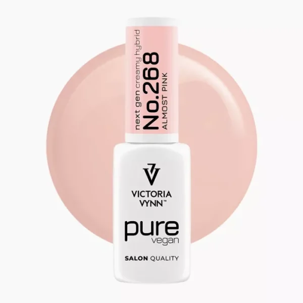 Victoria Vynn Pure Vegan Creamy Hybrid 268 Almost Pink 8ml