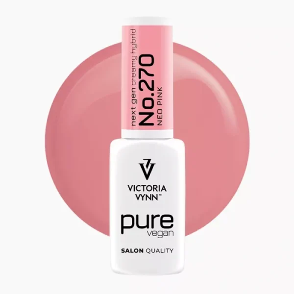 Victoria Vynn Pure Vegan Creamy Hybrid 270 Neo Pink 8ml