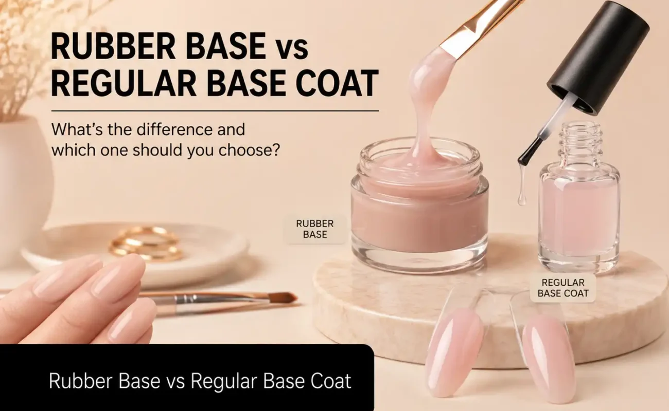 Rubber Base vs Regular Base Coat