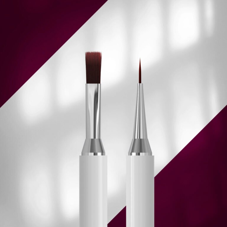 Staleks EXCLUSIVE 08/03 Double-ended Gel Brush 10mm/liner 10mm