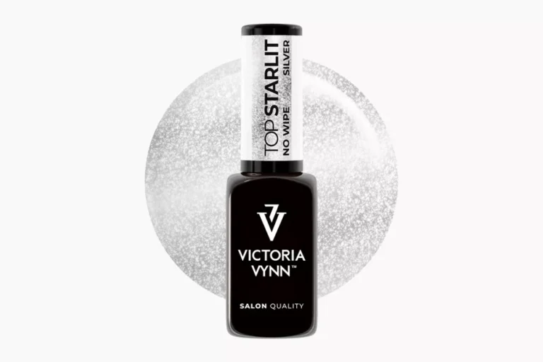 Victoria Vynn Gel Polish Top Starlit Silver No Wipe 8ml