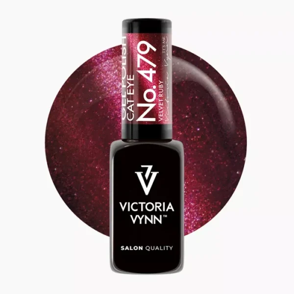 Victoria Vynn Gel Polish 479 Cat Eye Velvet Ruby 8ml